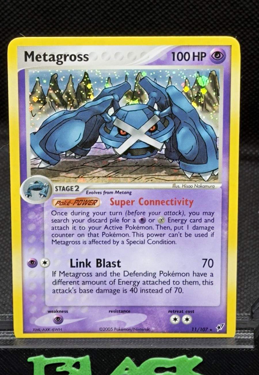 METAGROSS 11/107 EX Deoxys Holo Rare 100 HP Stage 2 ENGLISH NM