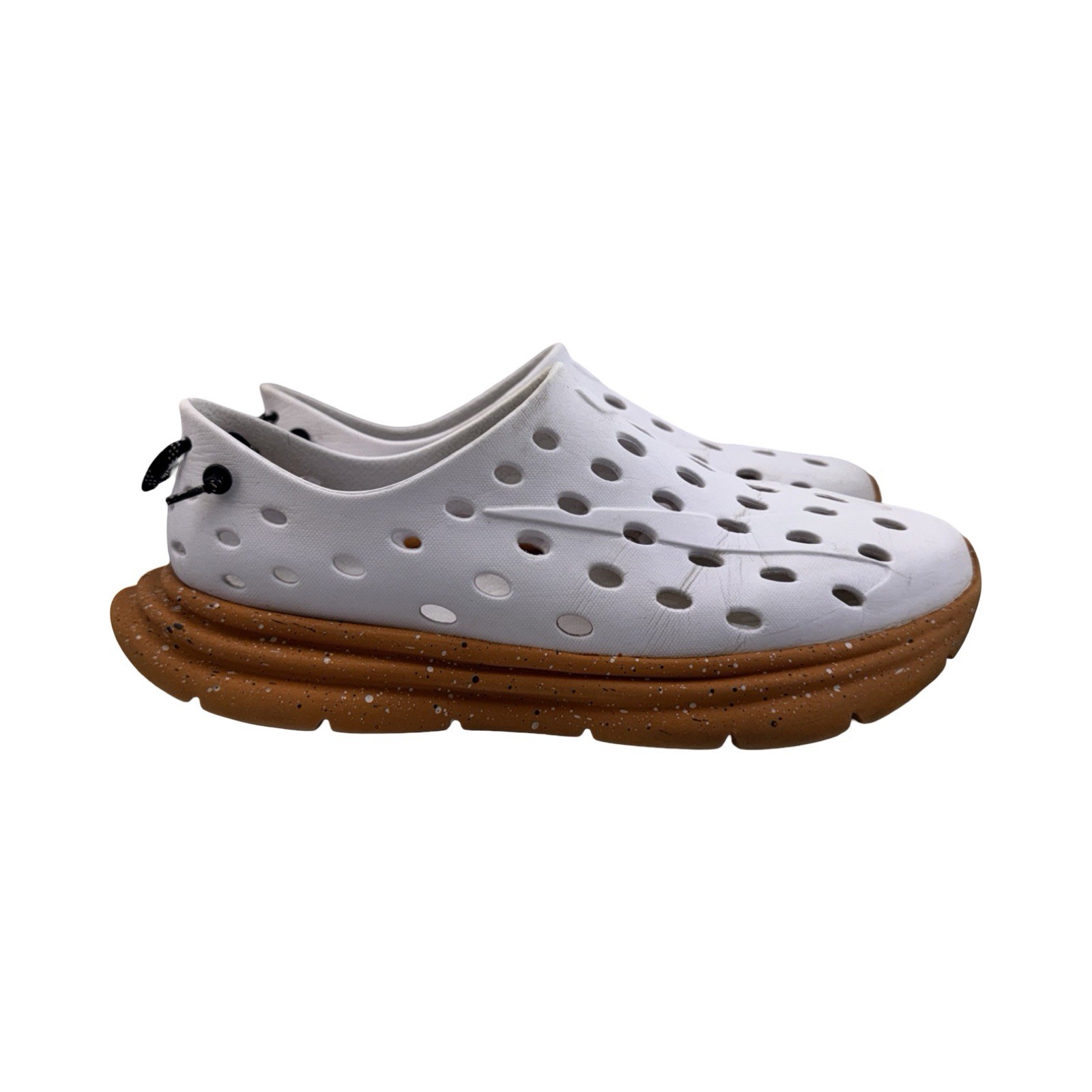 Kane Revive White Orange Caramel Speckle Active Recovery Slip On Clogs Men Sz 10 Kane Revive White Orange Caramel Speckle Active Recovery Slip On Clogs Men Sz 10
