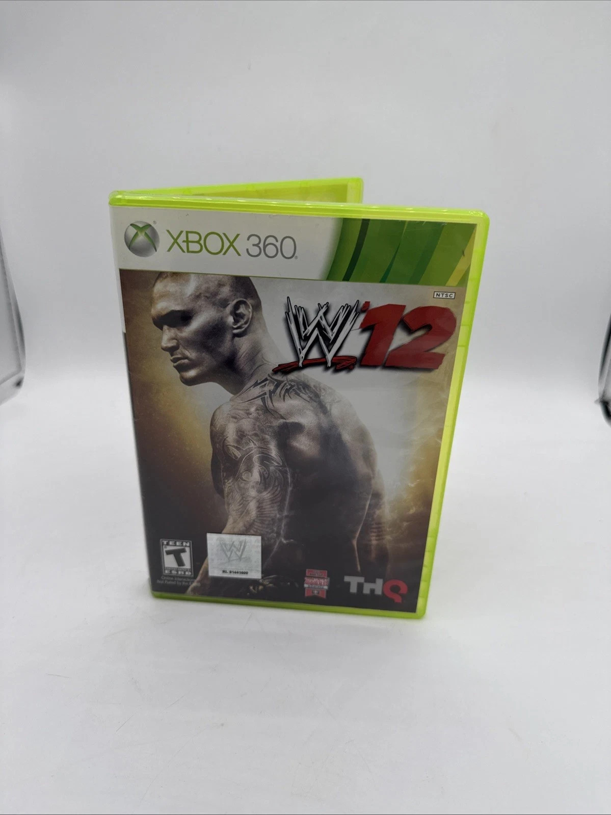 WWE 12 (Xbox 360) CIB COMPLETE