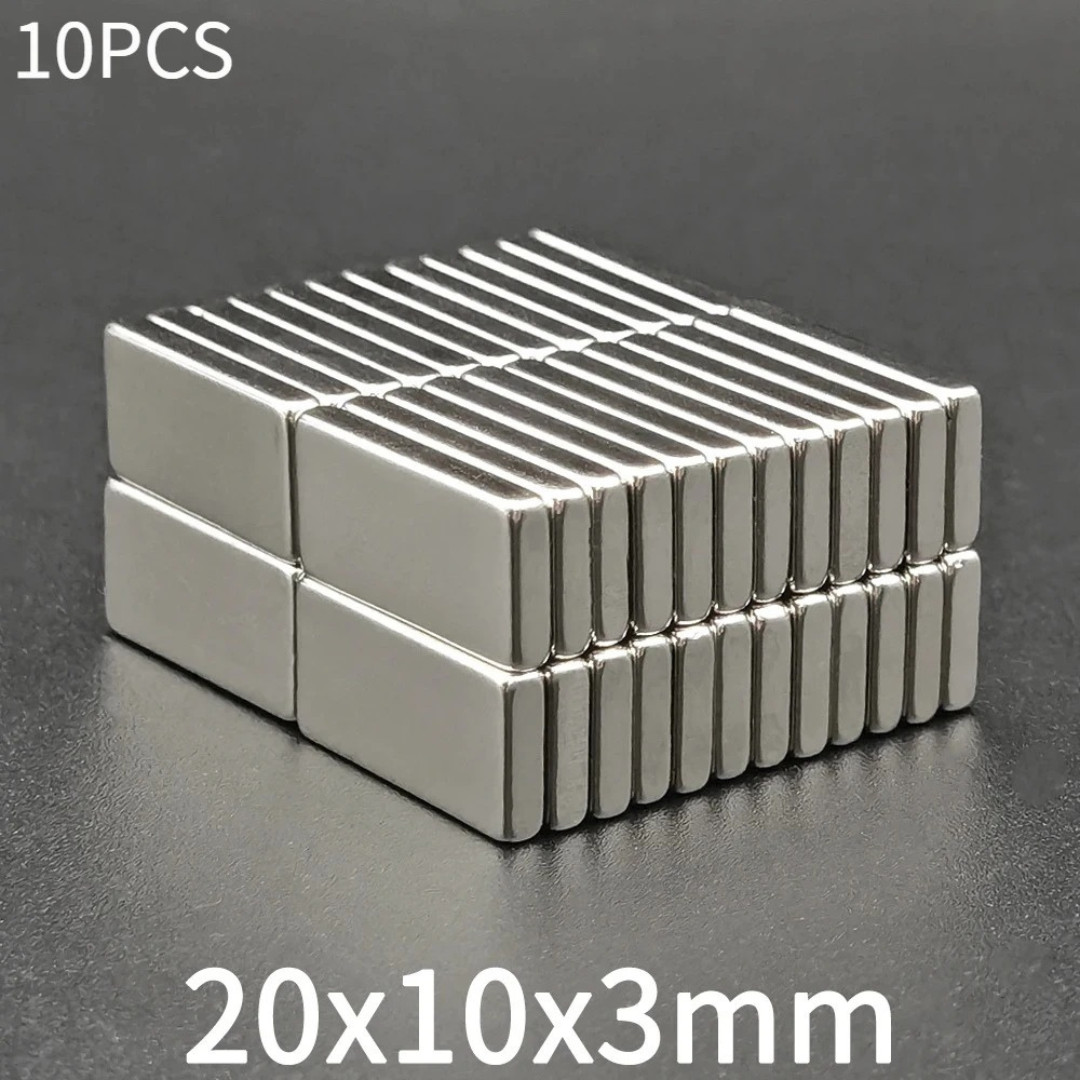 10/20pcs Super Strong Block Fridge Magnets Rare Earth Neodymium 20mm X 10mm X 3m 10/20pcs Super Strong Block Fridge Magnets Rare Earth Neodymium 20mm X 10mm X 3m