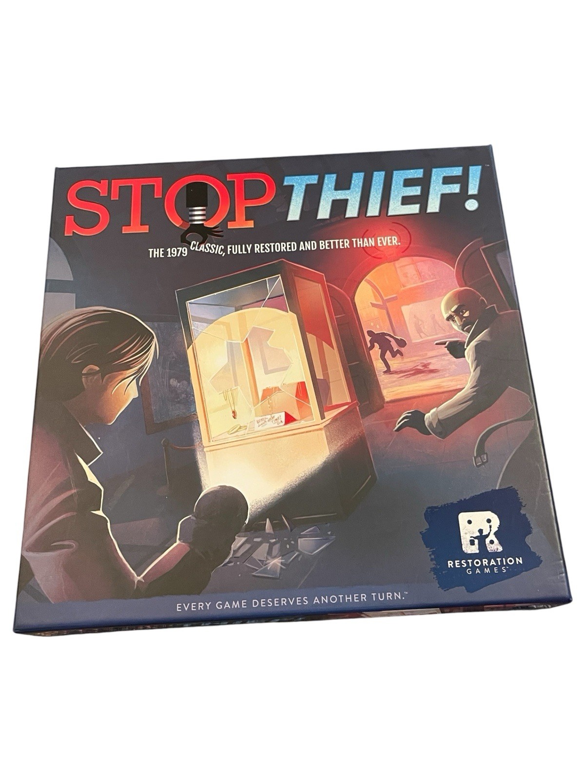Stop Thief 2nd Edition Restoration Games Board Game Complete w/ App