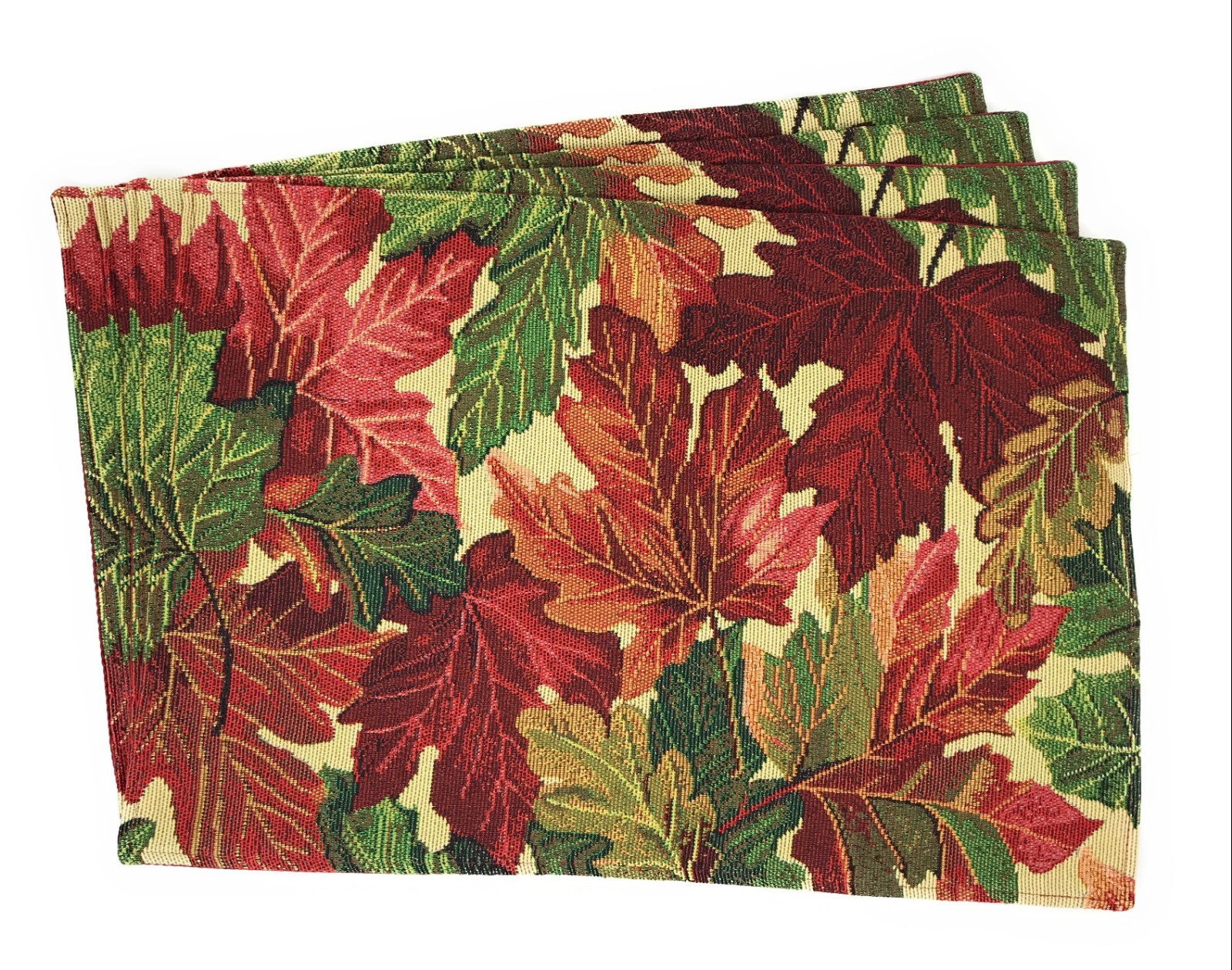 Tache Fall Autumn Thanksgiving Rooster Tapestry Placemats Set of 4 Boho Country