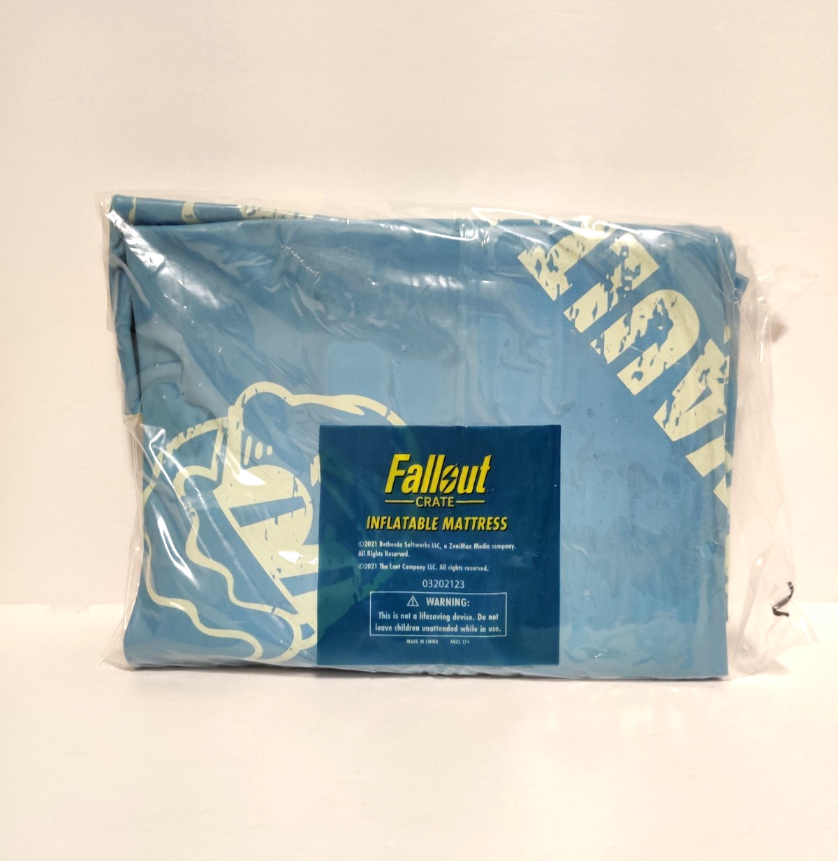 Bethesda Fallout Loot Crate Inflatable Mattress