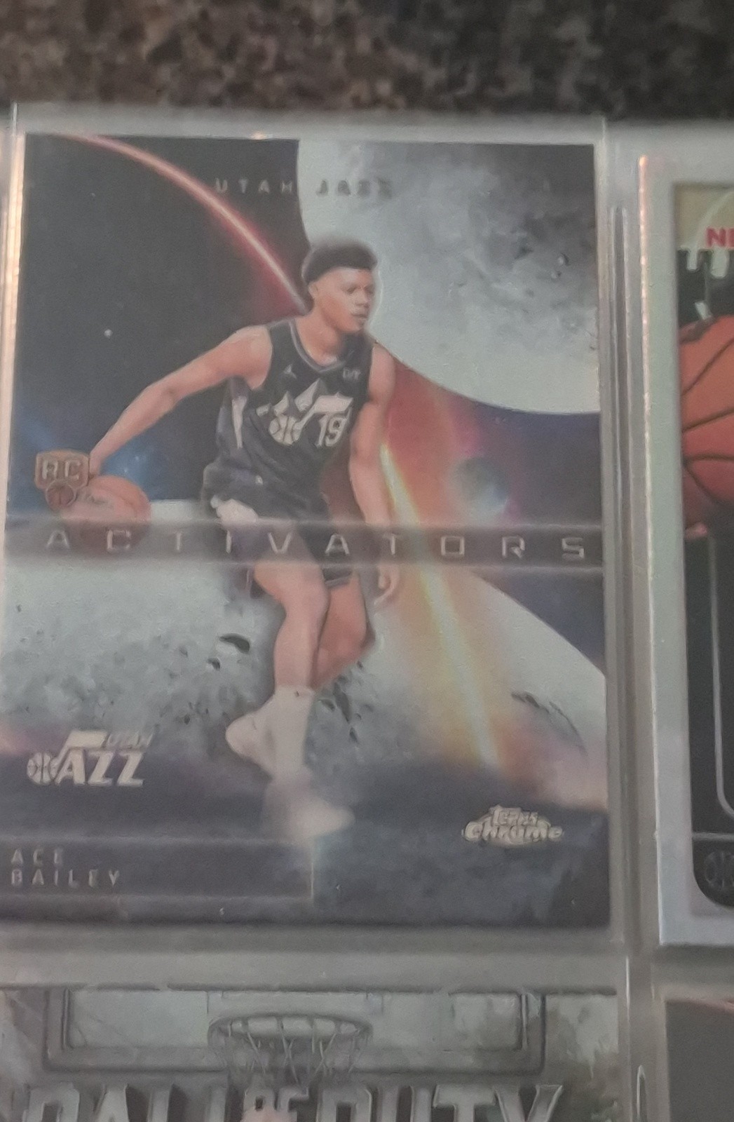 2025-26 Topps Chrome - Activators Ace Bailey #AC-15 Pulsar Refractor (RC)