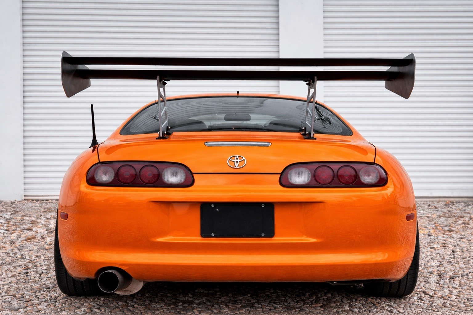 GT Aluminum Spoiler Wing Supra Fast And Furious 53' Universal Tuner Car