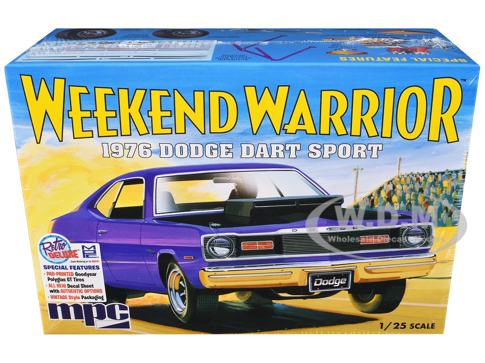 SKILL 2 MODEL KIT 1976 DODGE DART SPORT \