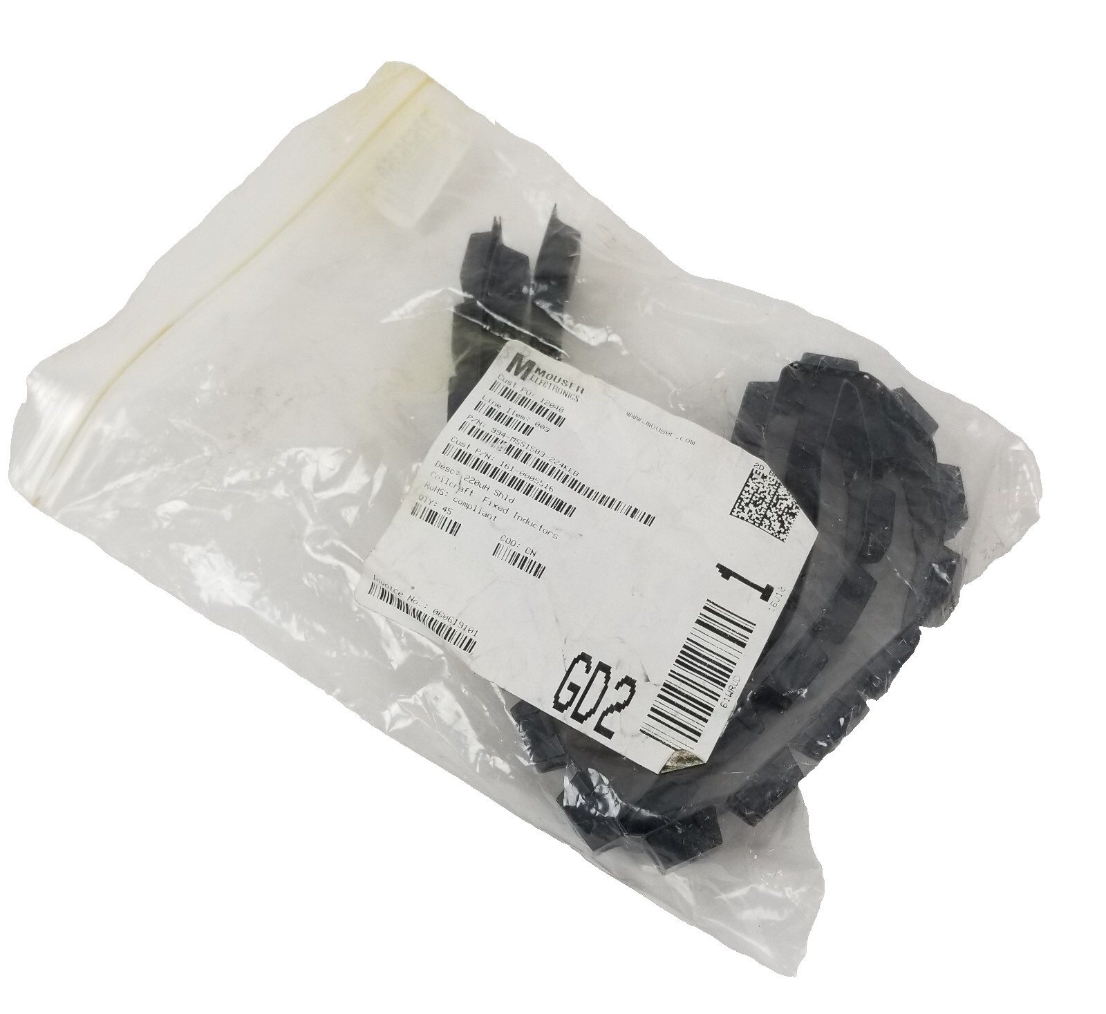45 Coilcraft 994-MSS1583-224KEB Power Inductor Shielded Ferrite Core NEW 45 Coilcraft 994-MSS1583-224KEB Power Inductor Shielded Ferrite Core NEW