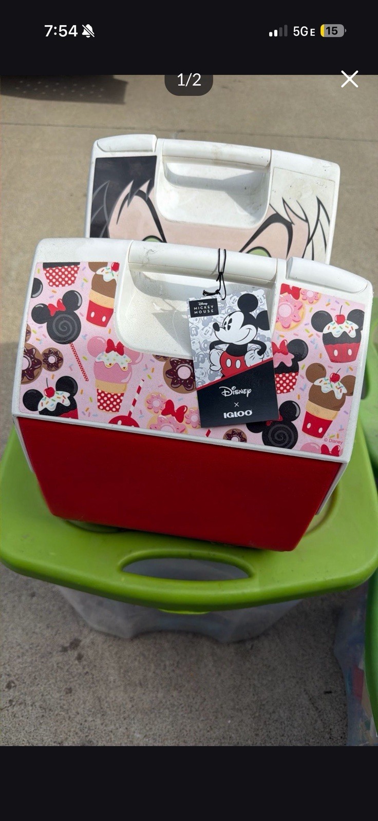 Brand new Disney x igloo cooler 
