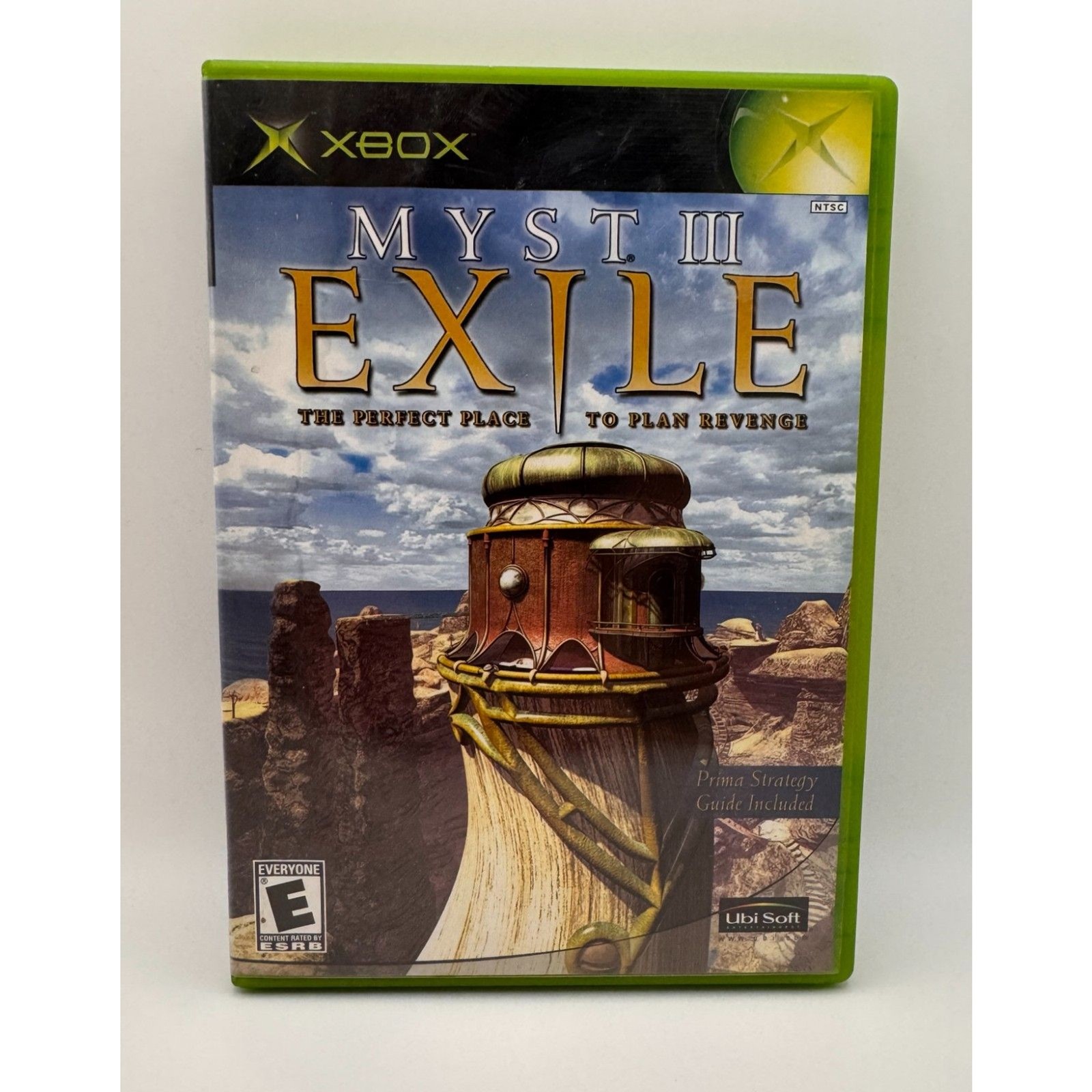 Myst III Exile Xbox Original Video Game Ubi Soft NTSC w/ Prima Strategy Guide Myst III Exile Xbox Original Video Game Ubi Soft NTSC w/ Prima Strategy Guide