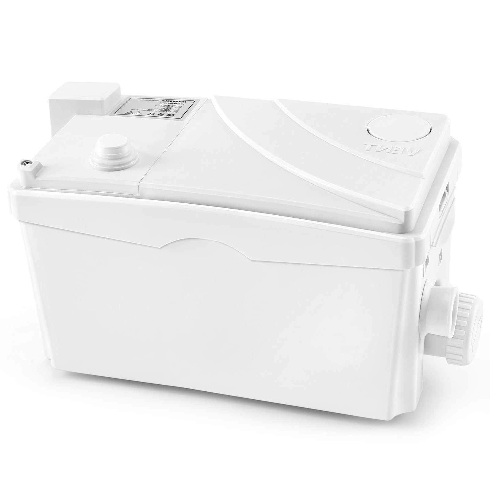 600W Utility Sink Pump with PCB Function Upgrade Structure Upflush to 25FT 17...