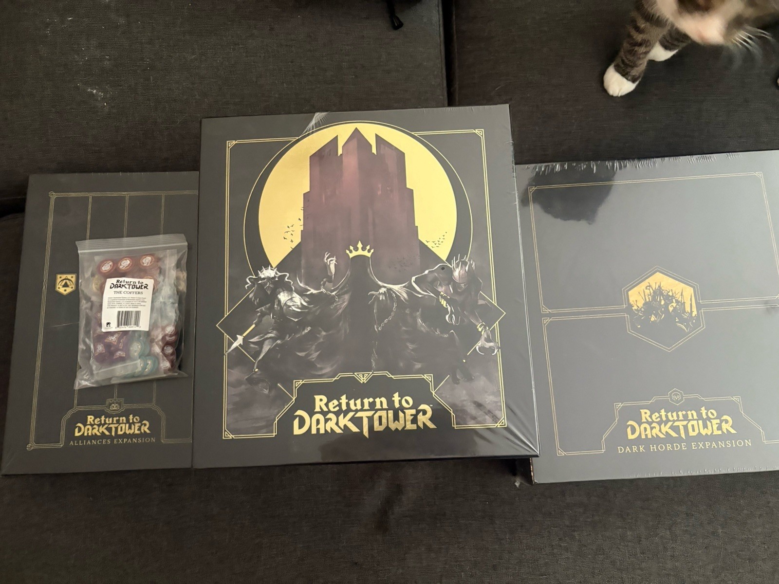 Return To The Dark Tower Azkol's Fortune  Kickstarter Package Sealed