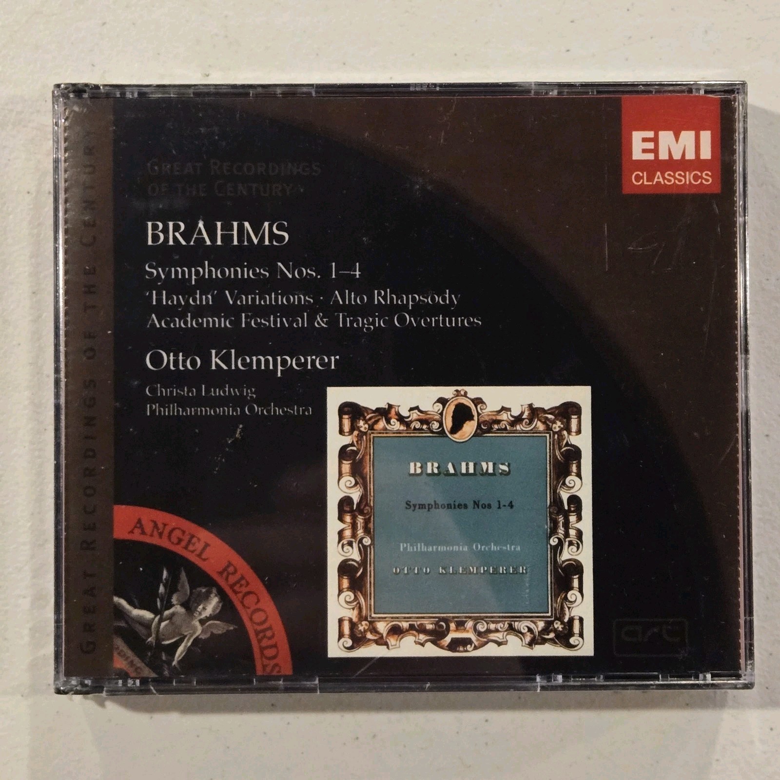 Brahms - Symphonies Nos. 1-4 - Otto Klemperer CD 2004 EMI CLASSICS BRAND NEW Brahms - Symphonies Nos. 1-4 - Otto Klemperer CD 2004 EMI CLASSICS BRAND NEW
