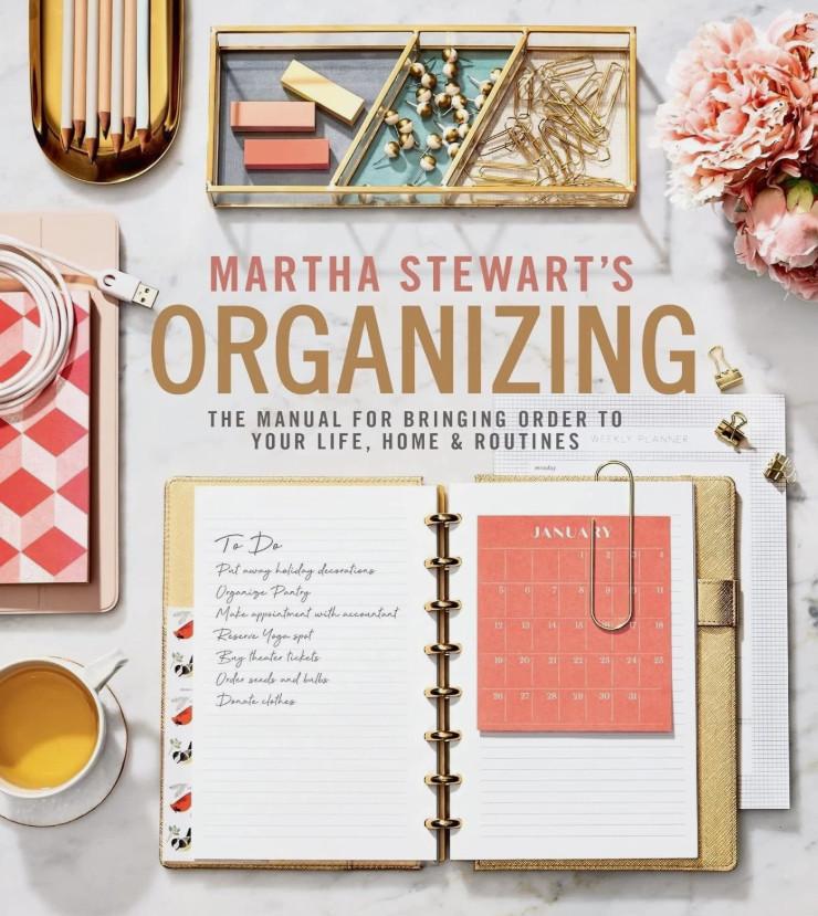 Martha Stewart's Organizing: The Manual for Bringing Hardcover 2020 by Martha St