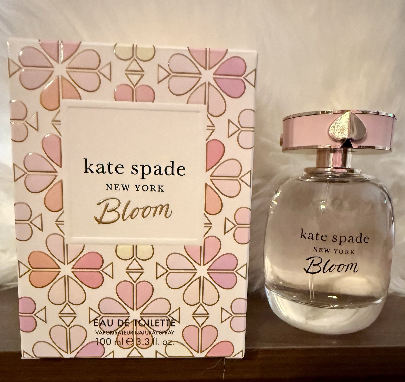 KATE SPADE BLOOM NEW YORK for Women EDT Spray  3.3oz/100ml New-Open Box