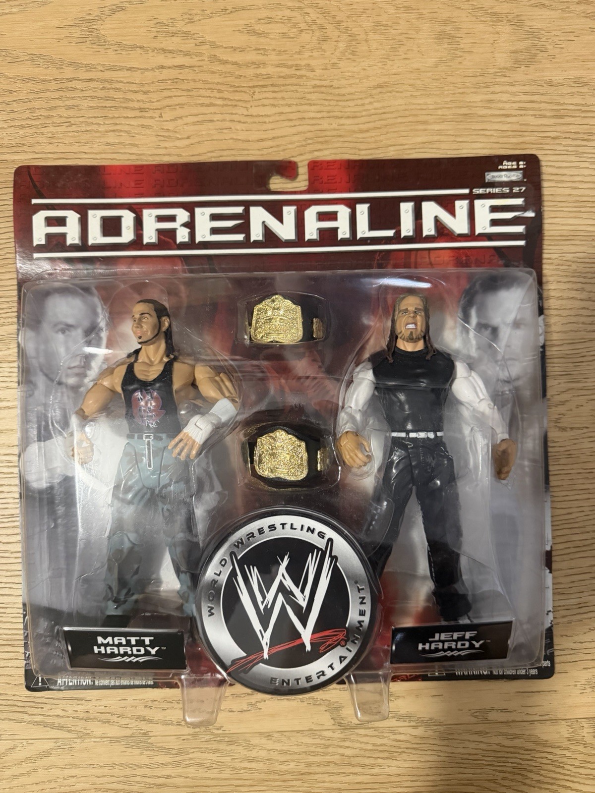 WWE Adrenaline Series 27 2 Pack 2007: Matt Hardy & Jeff Hardy - The Hardy Boyz