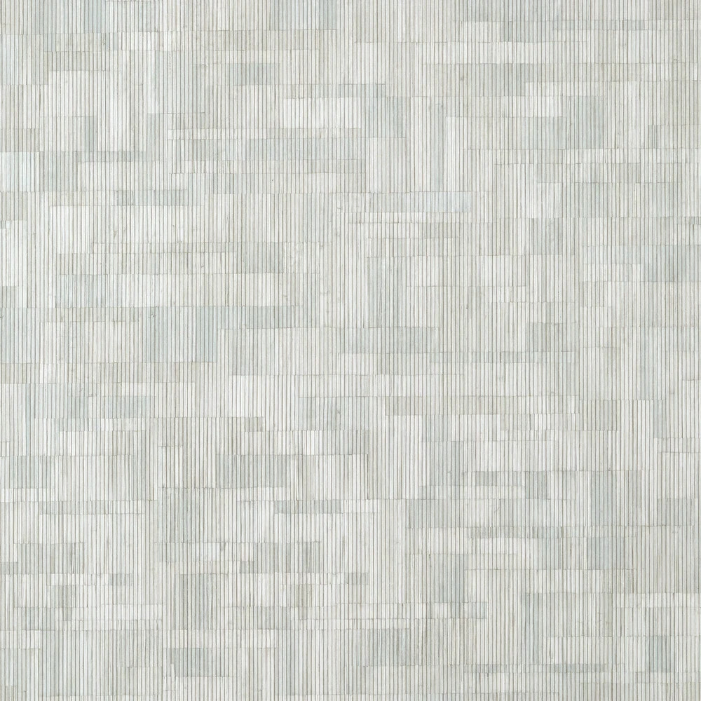 Thibaut Bamboo Mosaic Wallpaper Putty Gray T41021 Vinyl Roll 27\