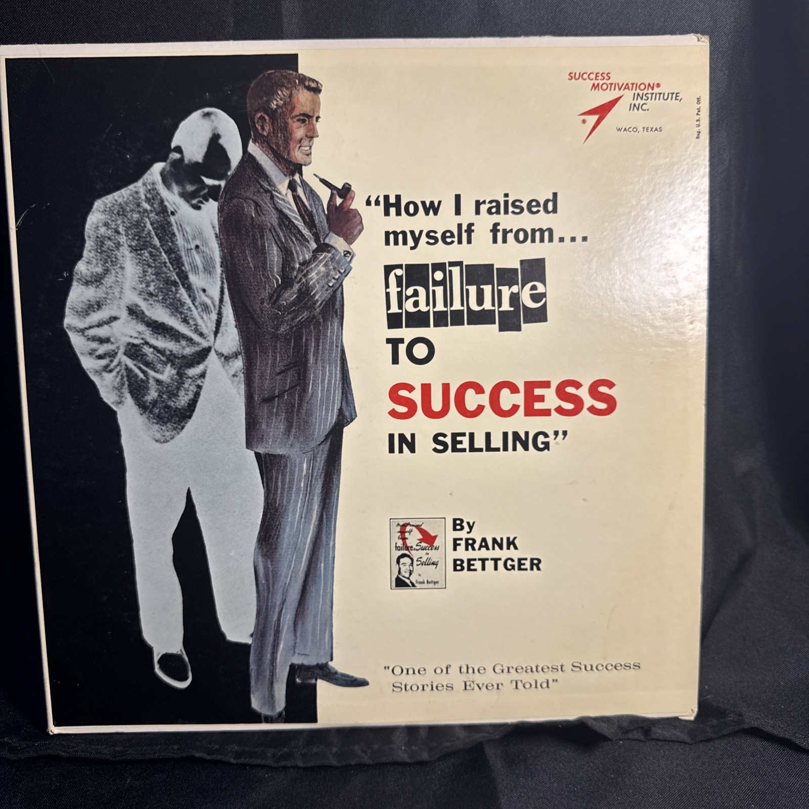 Frank Bettger HOW I RAISED MYSELF FROM FAILURE TO SUCCESS gatefold 2X LP Mad Men