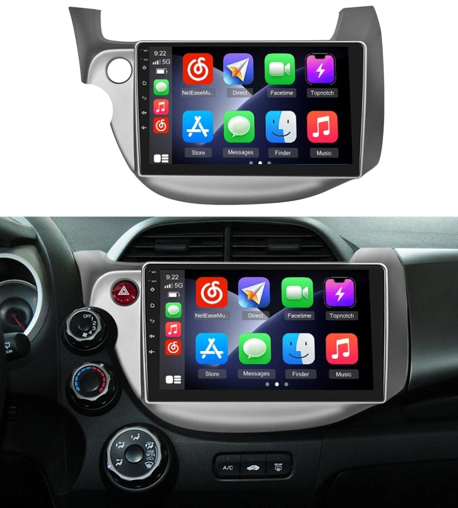 For Honda Fit 2009-2013 Car Apple CarPlay Stereo Radio GPS WiFi Navi mp5 Player