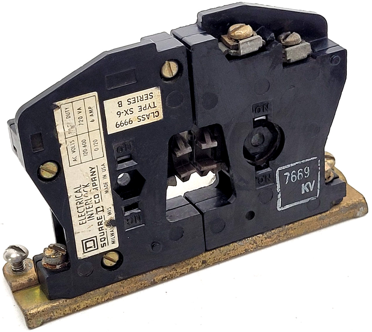 9999SX-6 Square D 6 Amp Ser.B Auxiliary Contact Kit - Next Day Option