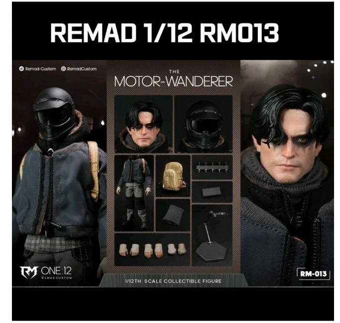 Remad Custom One :12 Motor Wanderer 1/12 Scale Custom Bruce Wayne 6\ Remad Custom One :12 Motor Wanderer 1/12 Scale Custom Bruce Wayne 6\