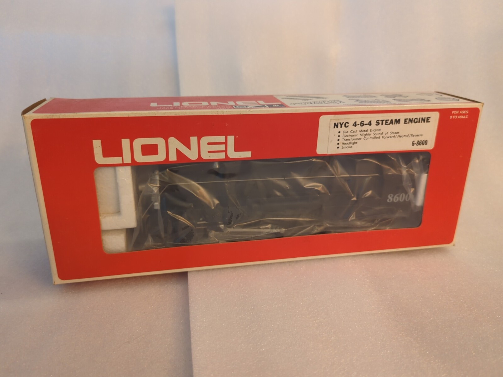 Lionel 6-8600 NYC 4-6-4 Die Cast Steam Engine Mint, New In Box
