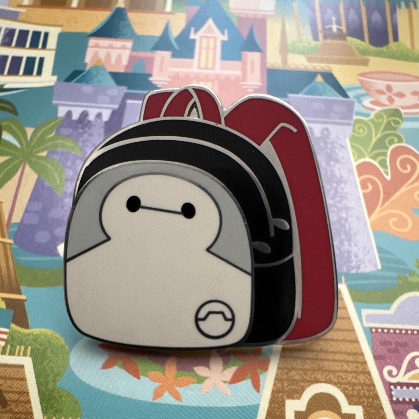 Disney Baymax Backpack Mystery Disneyland Series Trading Pin Cute