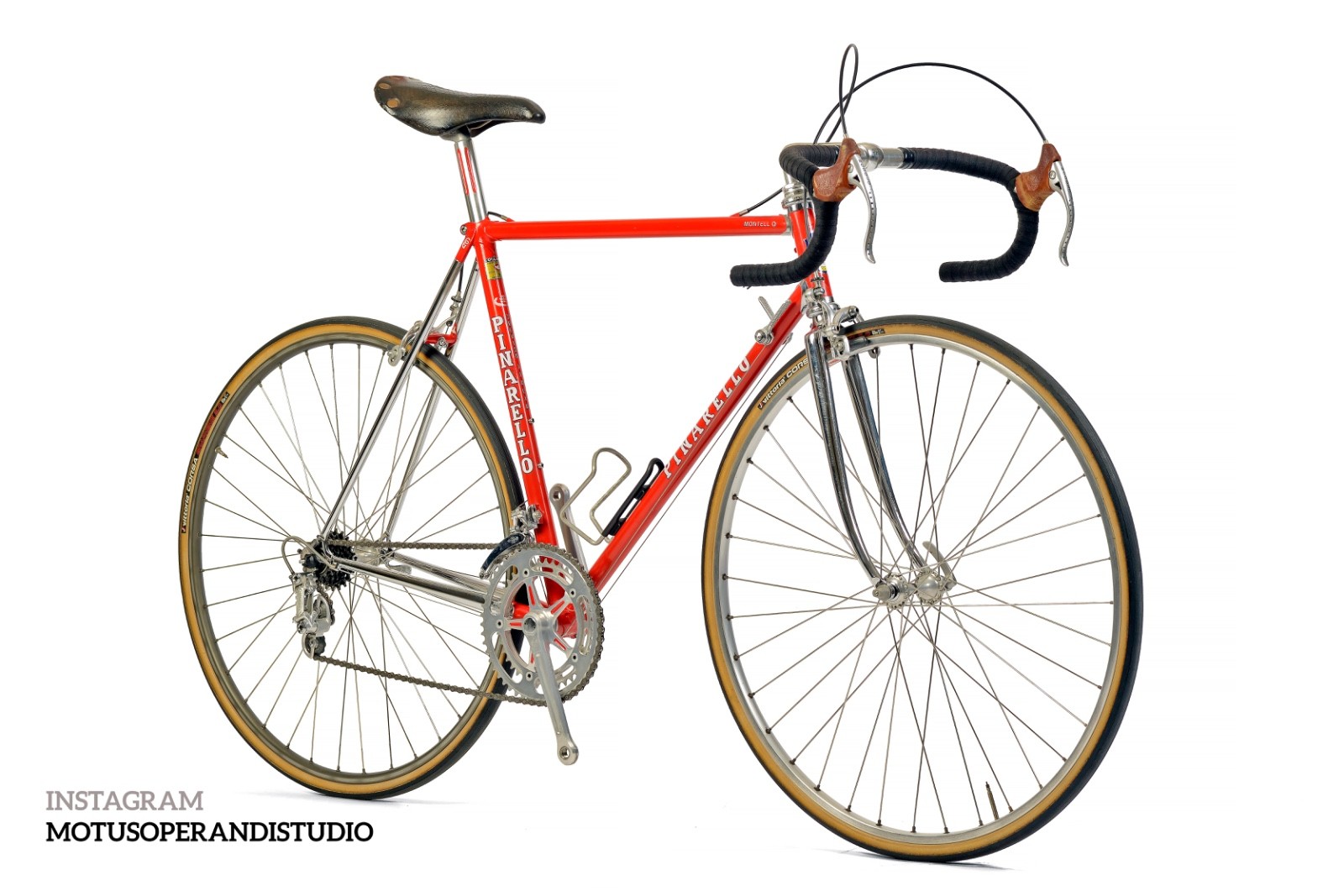 PINARELLO MONTELLO COLUMBUS SL SIZE 55 CAMPAGNOLO NUOVO RECORD (#211) PINARELLO MONTELLO COLUMBUS SL SIZE 55 CAMPAGNOLO NUOVO RECORD (#211)