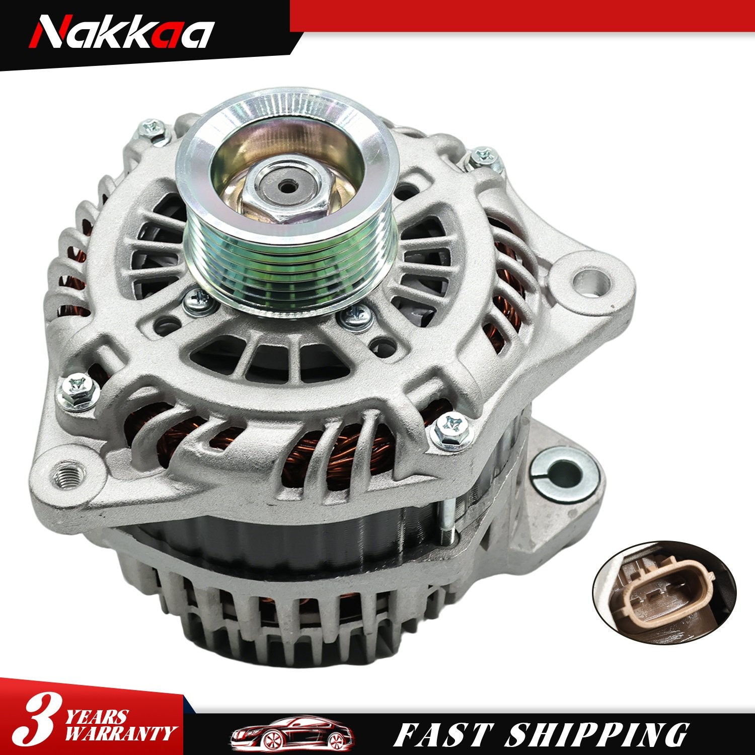 150A Alternator for 08-10 Infiniti G37 G35 M35 Q50 Q70 for Nissan 370Z 3.5L 3.7L