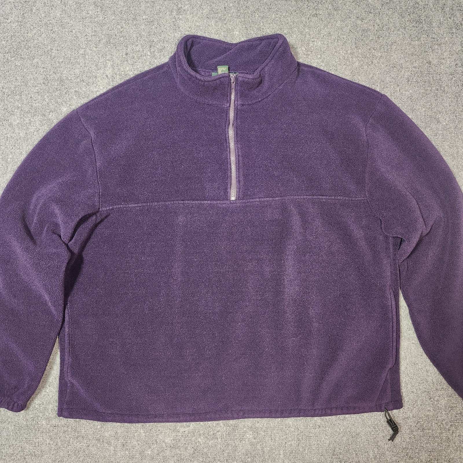 J Crew Oarsman Sweater Mens XL Purple Vintage Deep Pile Fleece QuarterZip Preppy J Crew Oarsman Sweater Mens XL Purple Vintage Deep Pile Fleece QuarterZip Preppy