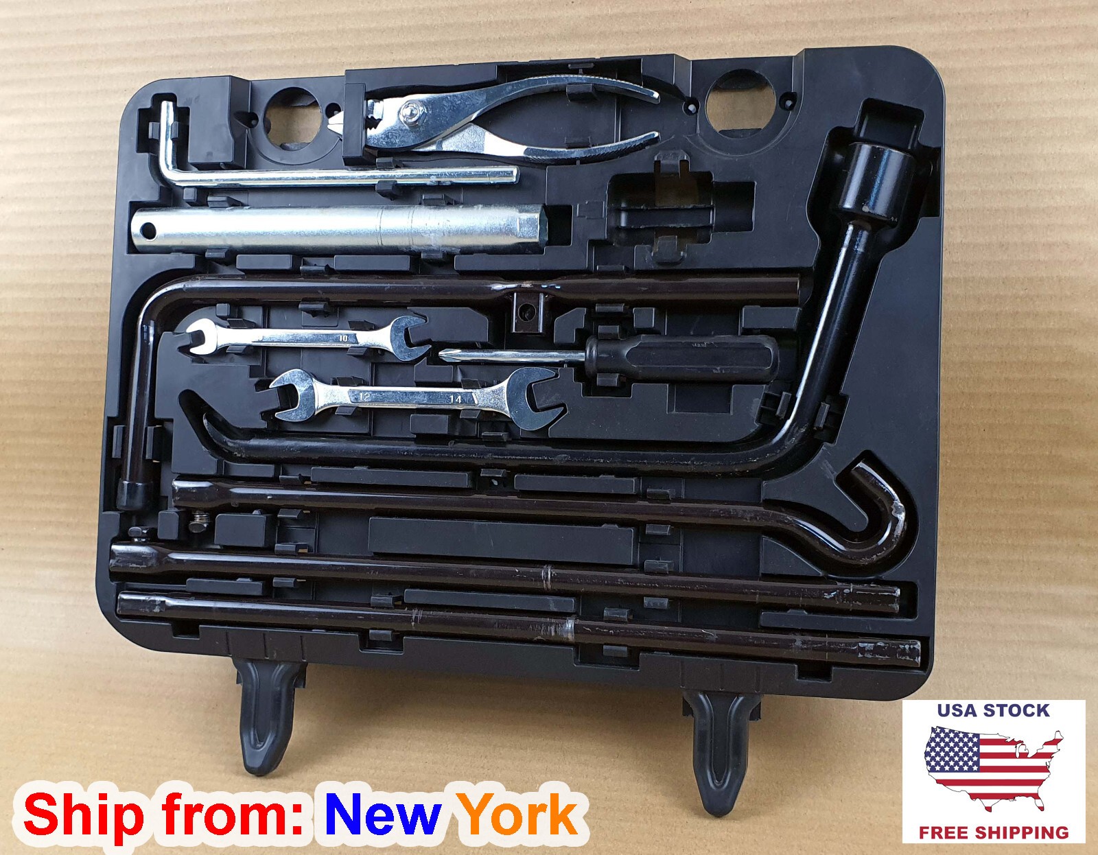 Lexus GX460 2010-2019 Emergency Tool Kit Box with complete tools Oem Used
