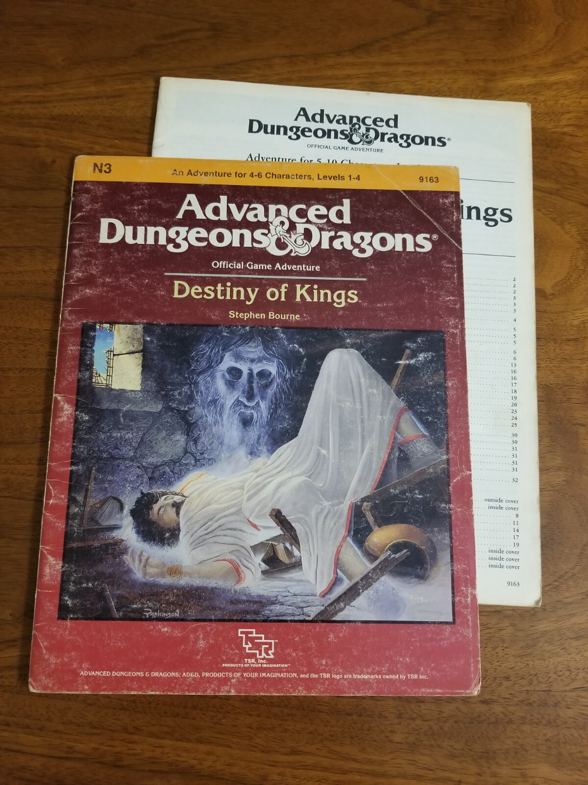 AD&D Destiny of Kings N3 Module - AD&D 1st Edition Beginner Module TSR AD&D Destiny of Kings N3 Module - AD&D 1st Edition Beginner Module TSR