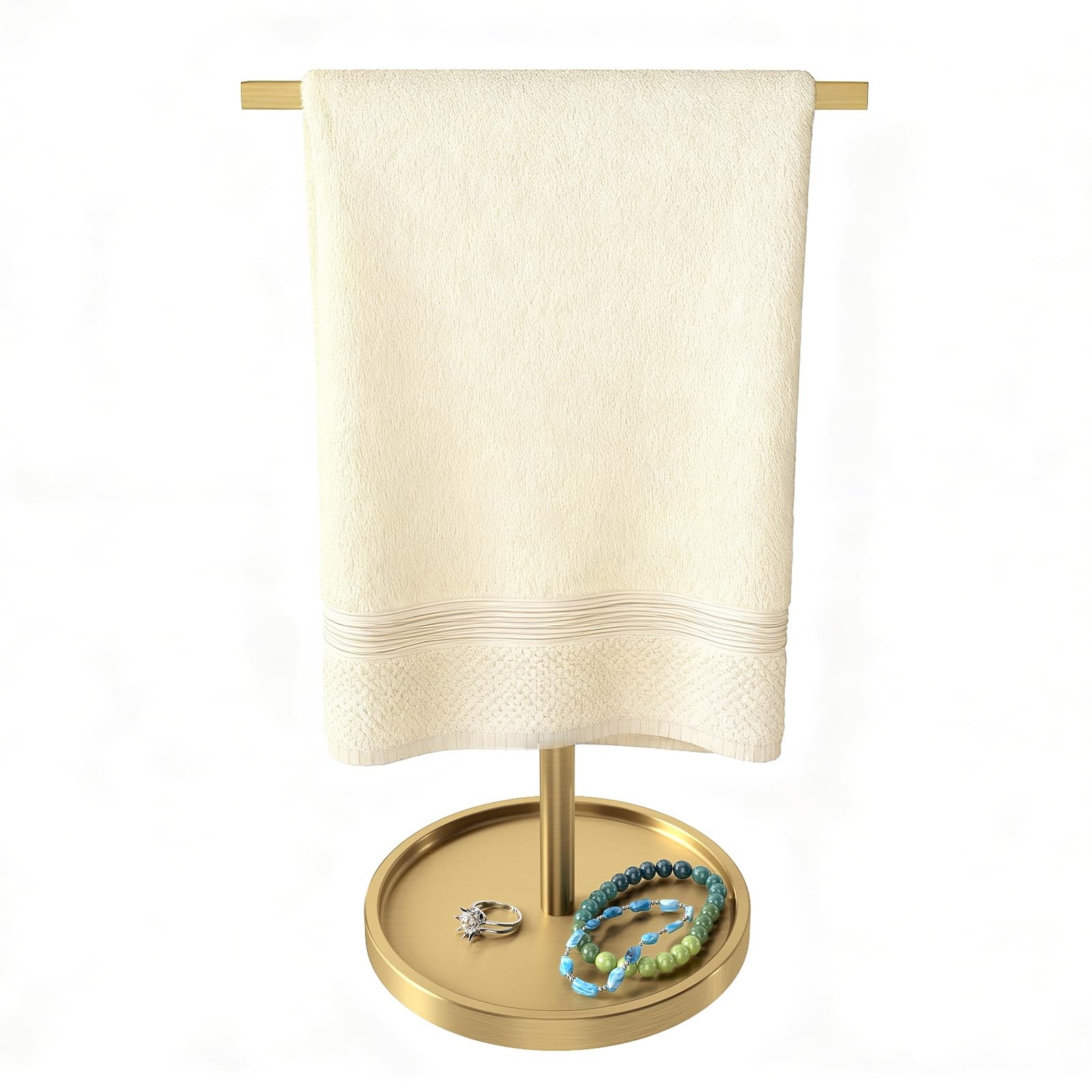 STWWO Hand Towel Holder Stand, T-Shape Countertop Hand Towel Stand Bathroom STWWO Hand Towel Holder Stand, T-Shape Countertop Hand Towel Stand Bathroom