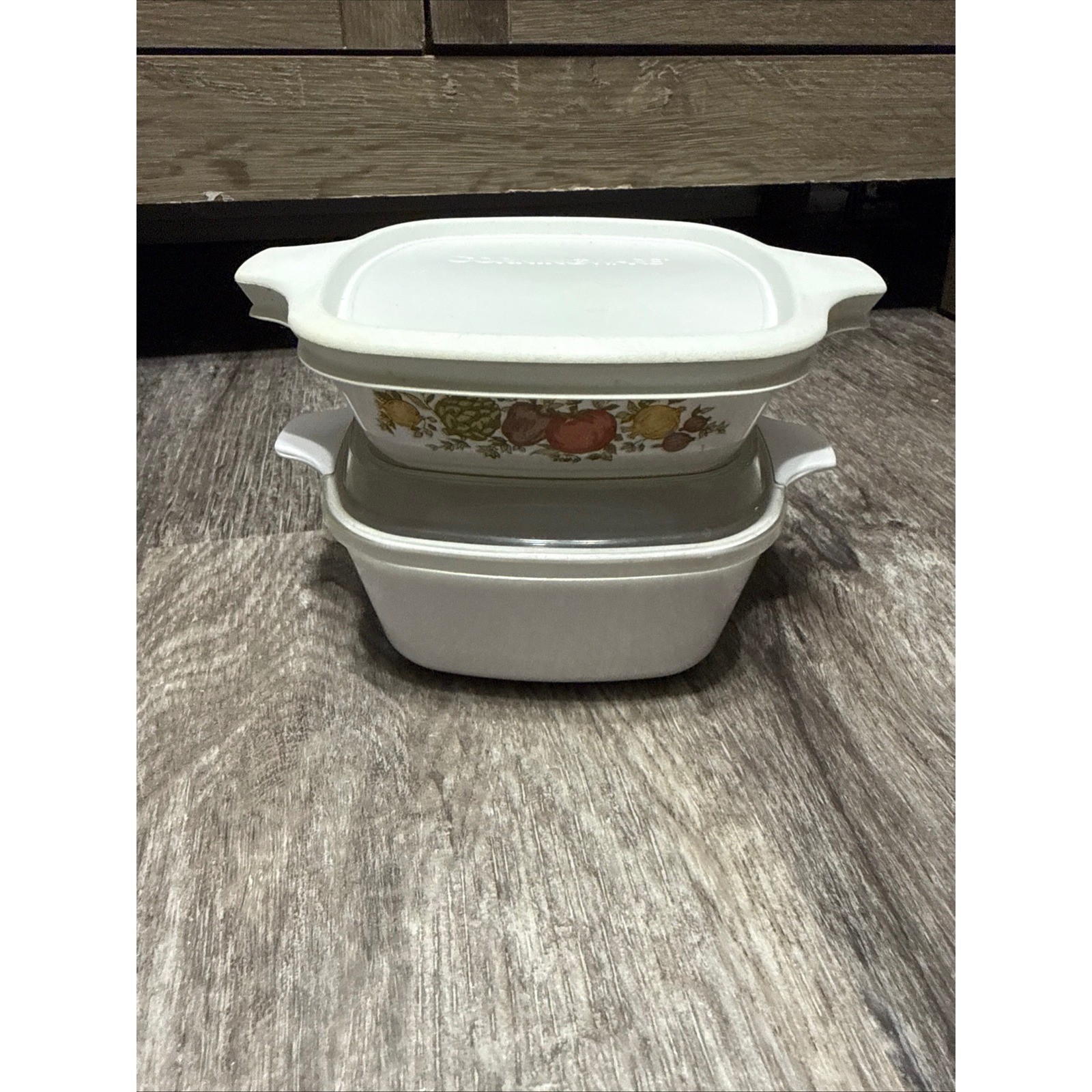 Vintage Corning Ware Spice O Life Casserole Set With Lids USA