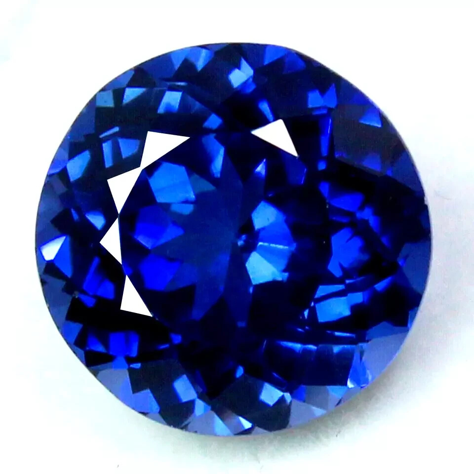 40 Ct Natural Blue Sapphire Flawless Round Cut Certified Rare Loose Gemstone 40 Ct Natural Blue Sapphire Flawless Round Cut Certified Rare Loose Gemstone