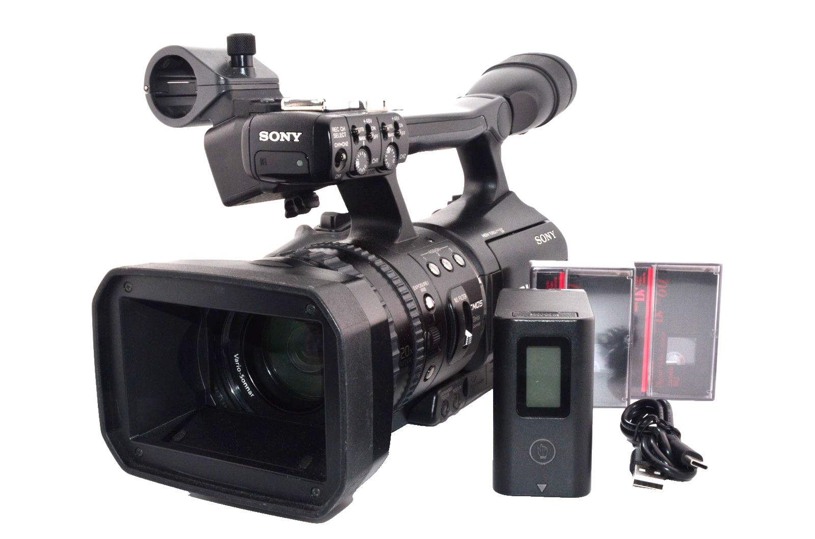 SONY HVR-V1J HDV Professional Video Camcorder 2410H Tested DVCAM MiniDV FireWire