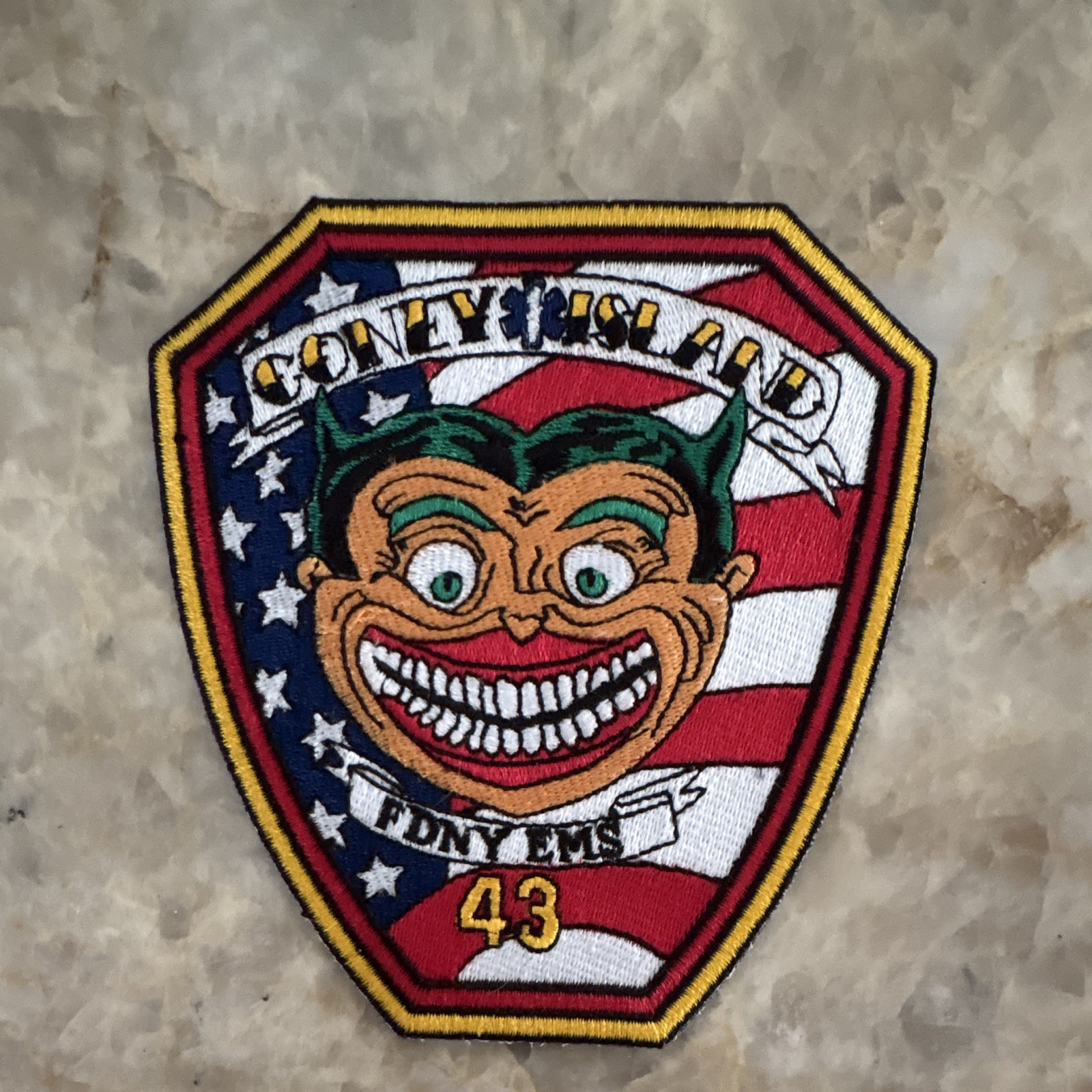 FDNY EMS 43 Coney Island Patch *AUTHENTIC & RARE* MEDIC EMT FDNY EMS 43 Coney Island Patch *AUTHENTIC & RARE* MEDIC EMT