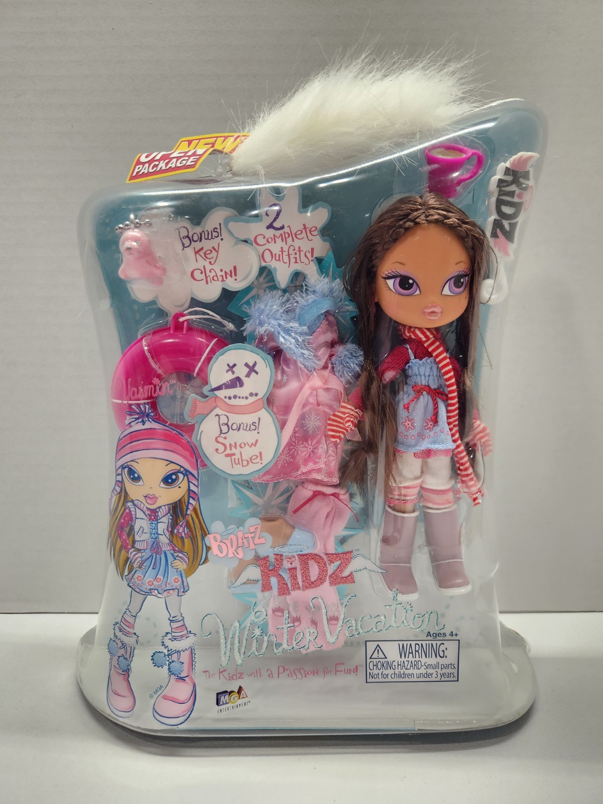 New Girlz Girl Bratz Kidz Kid Winter Vacation Yasmin Doll 