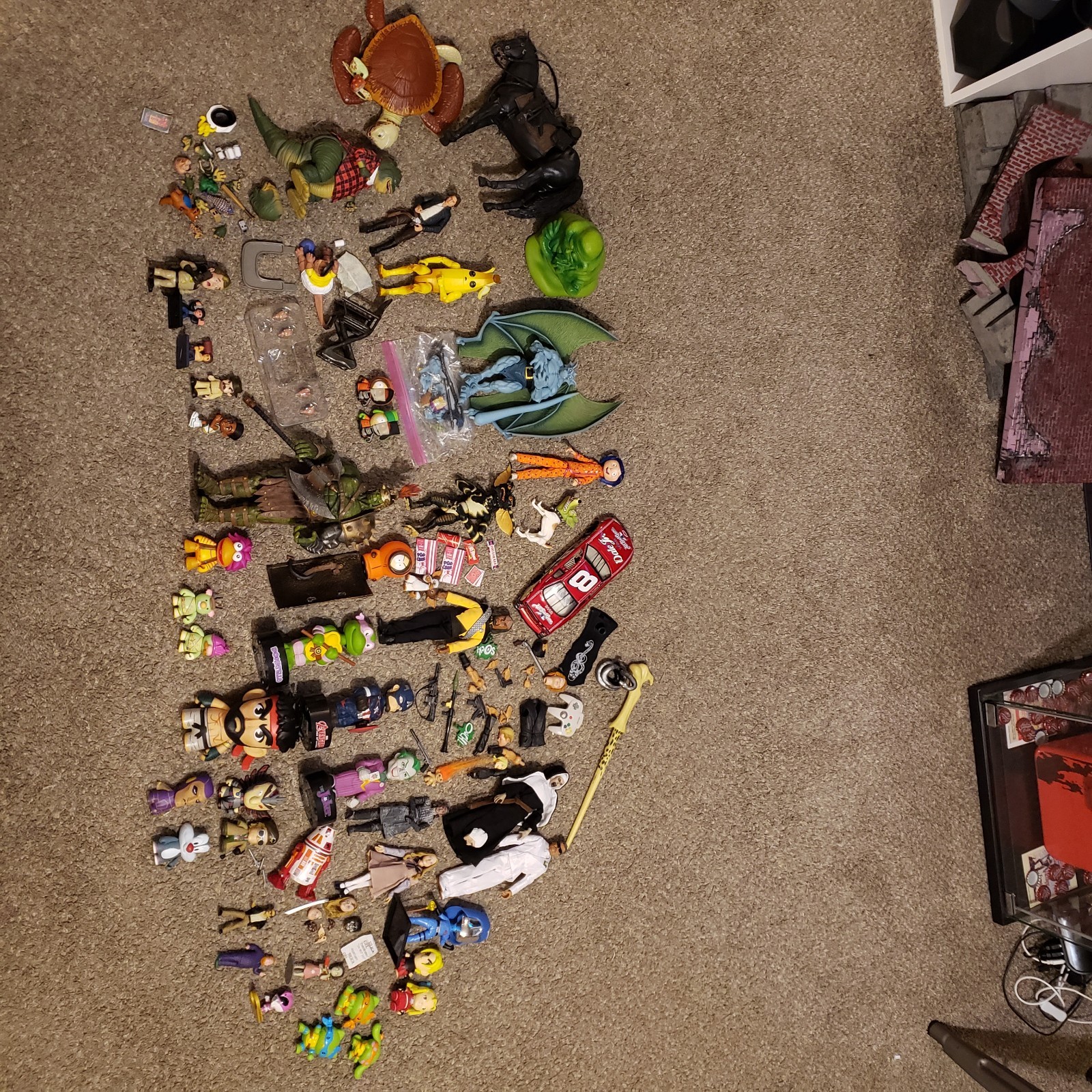 Action Figure Lot Used Neca Mcfarlane Kidrobot Hasbro