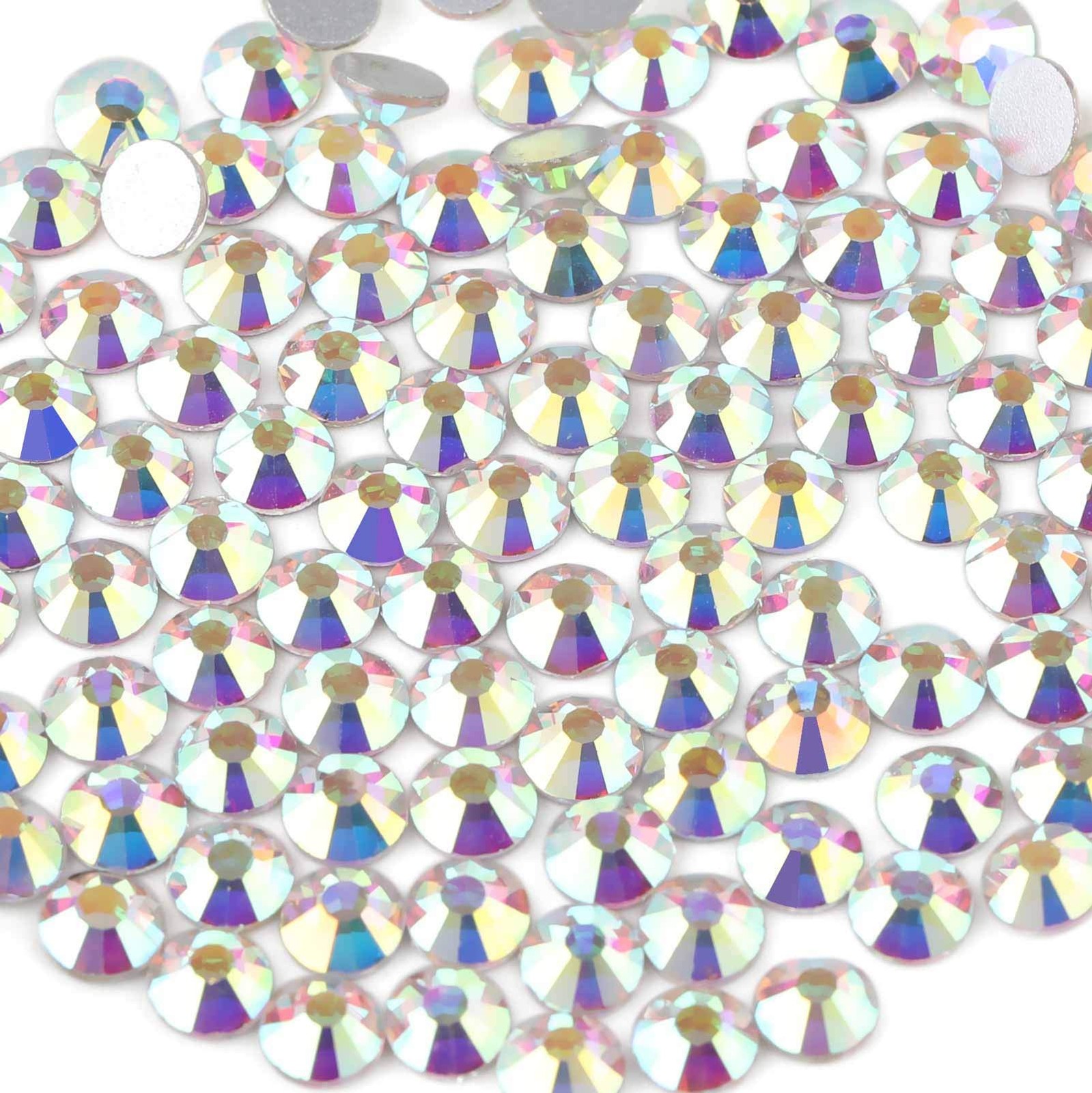 Beadsland Flat Back Crystal Rhinestones,Crystal AB, SS20, 1440pcs | Flatback ... Beadsland Flat Back Crystal Rhinestones,Crystal AB, SS20, 1440pcs | Flatback ...