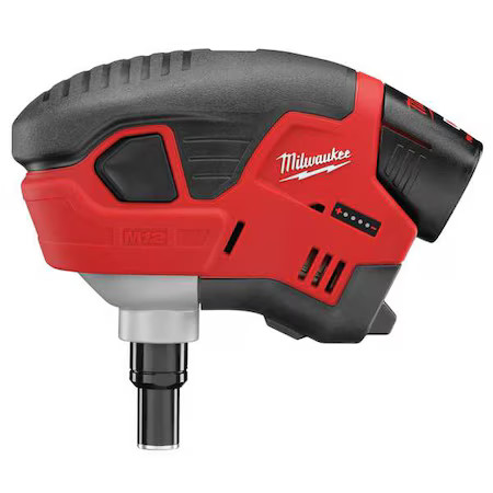 Milwaukee Tool 2458-21 M12 Cordless Lithium-Ion Palm Nailer Kit Milwaukee Tool 2458-21 M12 Cordless Lithium-Ion Palm Nailer Kit