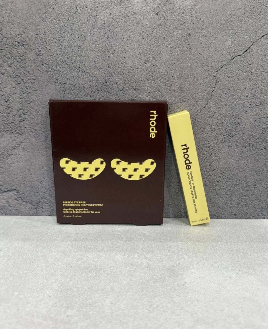RHODE Justin Bieber Banana peptide lip treatment balm + eye prep patches🍌 RHODE Justin Bieber Banana peptide lip treatment balm + eye prep patches🍌
