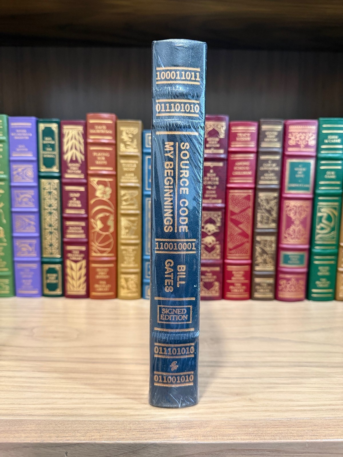Bill Gates\' Source Code: My Beginnings, Easton Press, SIGNED SEALED