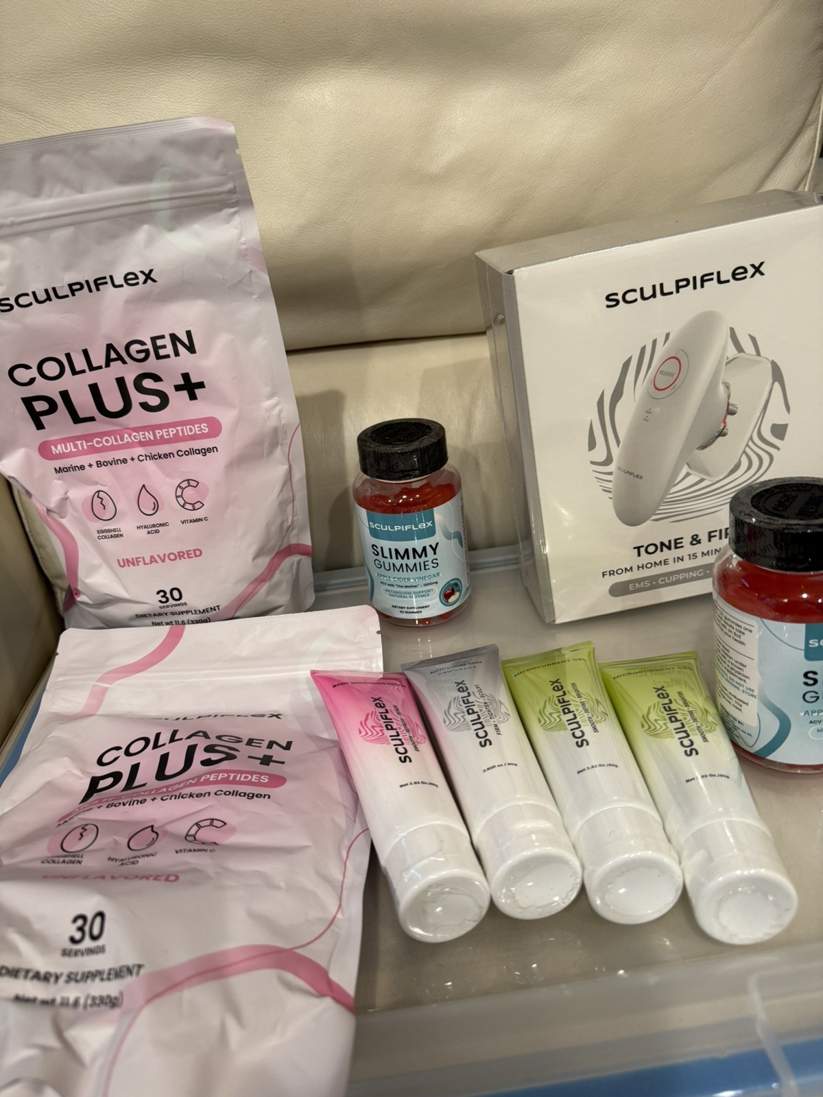 NIB Complete Sculpiflex Kit Including Various Products and Accessories
