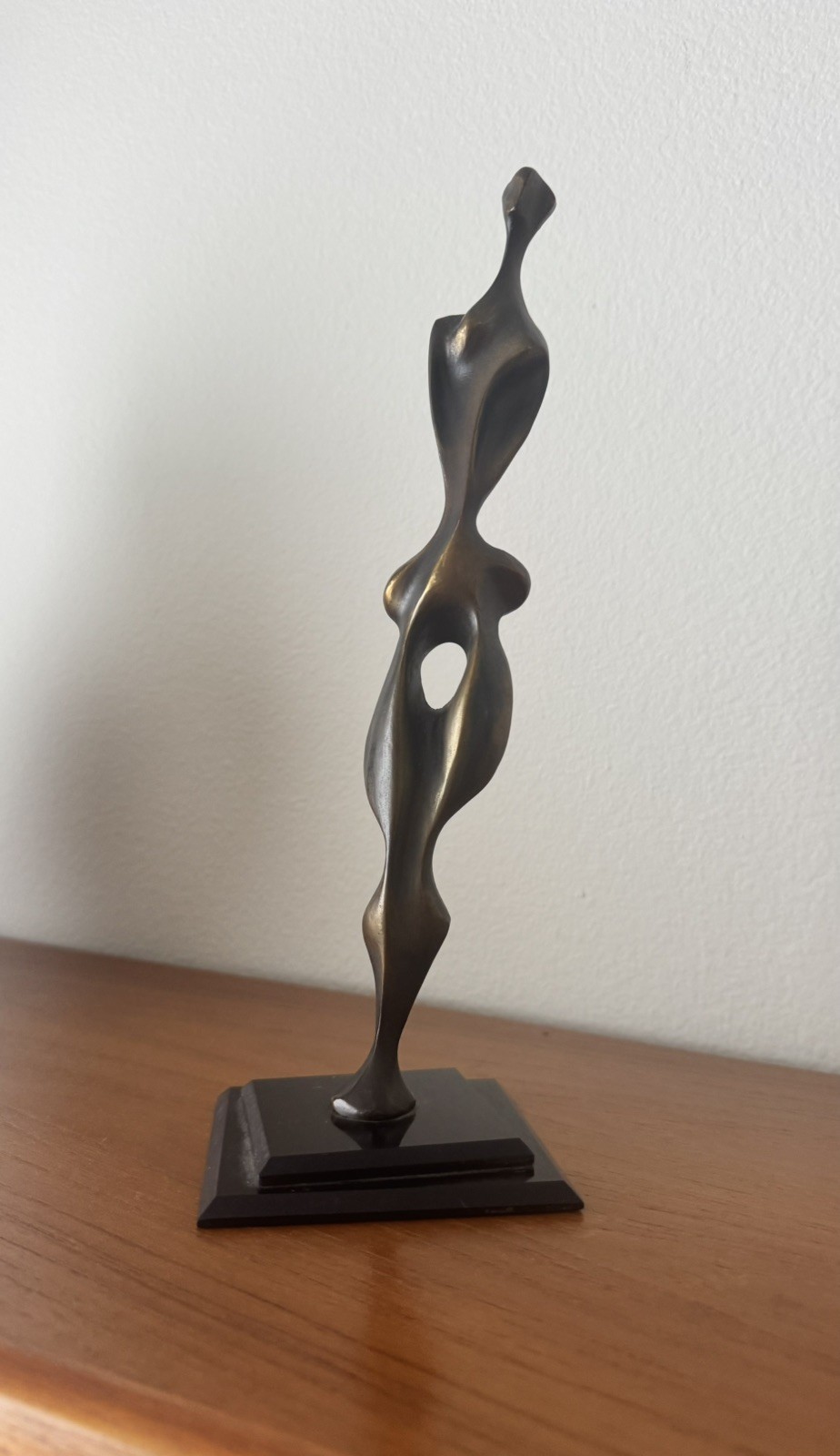 Biomorphic Mid Century Modern Bronze Sculpture 1960-1970 Brutalist Bertoia Era