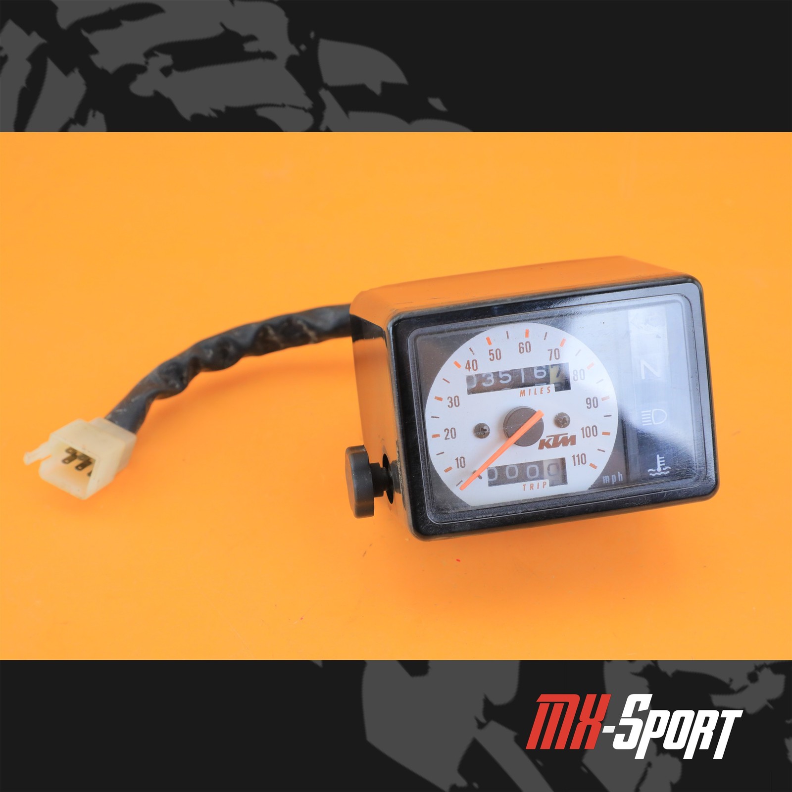 00-02 2001 KTM LC4 640 Dual OEM Speedometer Cluster Gauge Dash Speed Meter