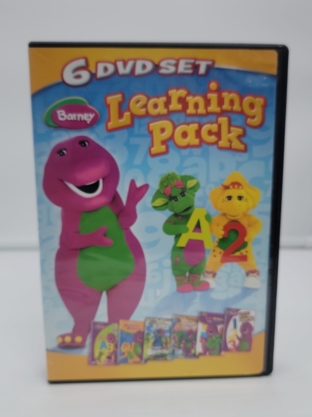 Barney Learning Pack DVD 2010 6 Disk Set 4 Hours Content Counting Numbers