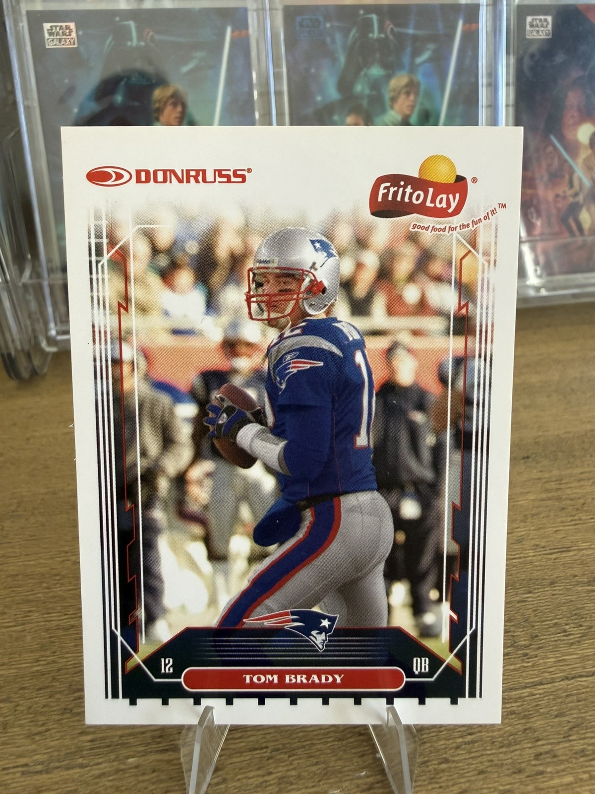 2006 Donruss Frito Lay Tom Brady #6 New England Patriots