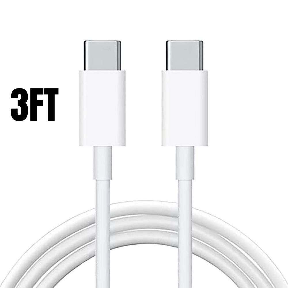 60W/100W USB C to Type C Charge Cable PD Fast Lot for Samsung iPhone 17Air 16 15