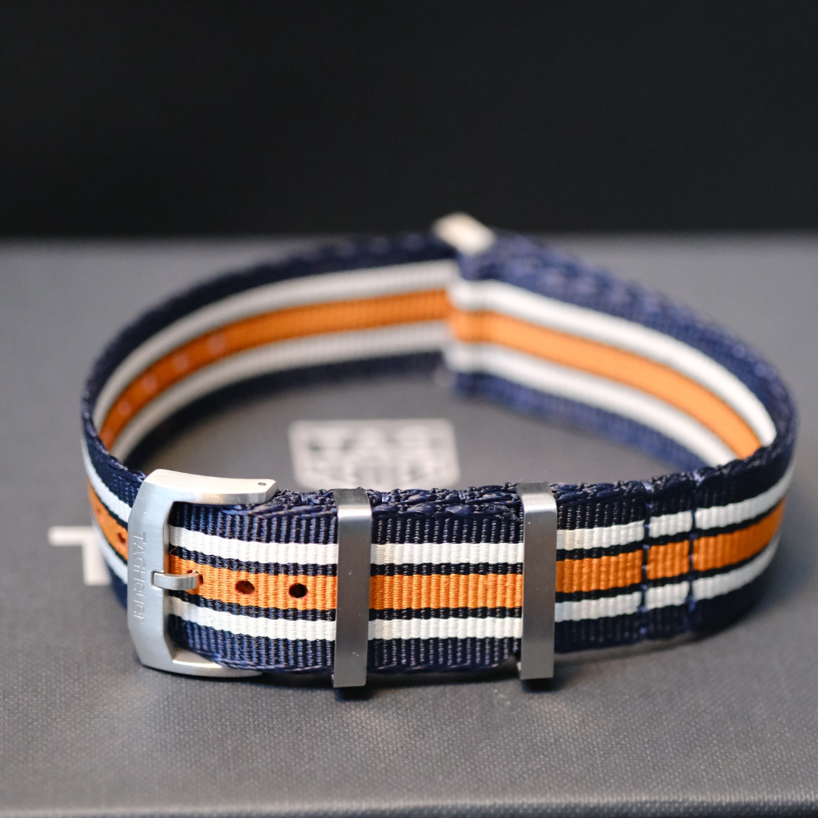 Genuine TAG HEUER 21mm   Fabric  Strap Bracelet Band  FC8196 / BC0885