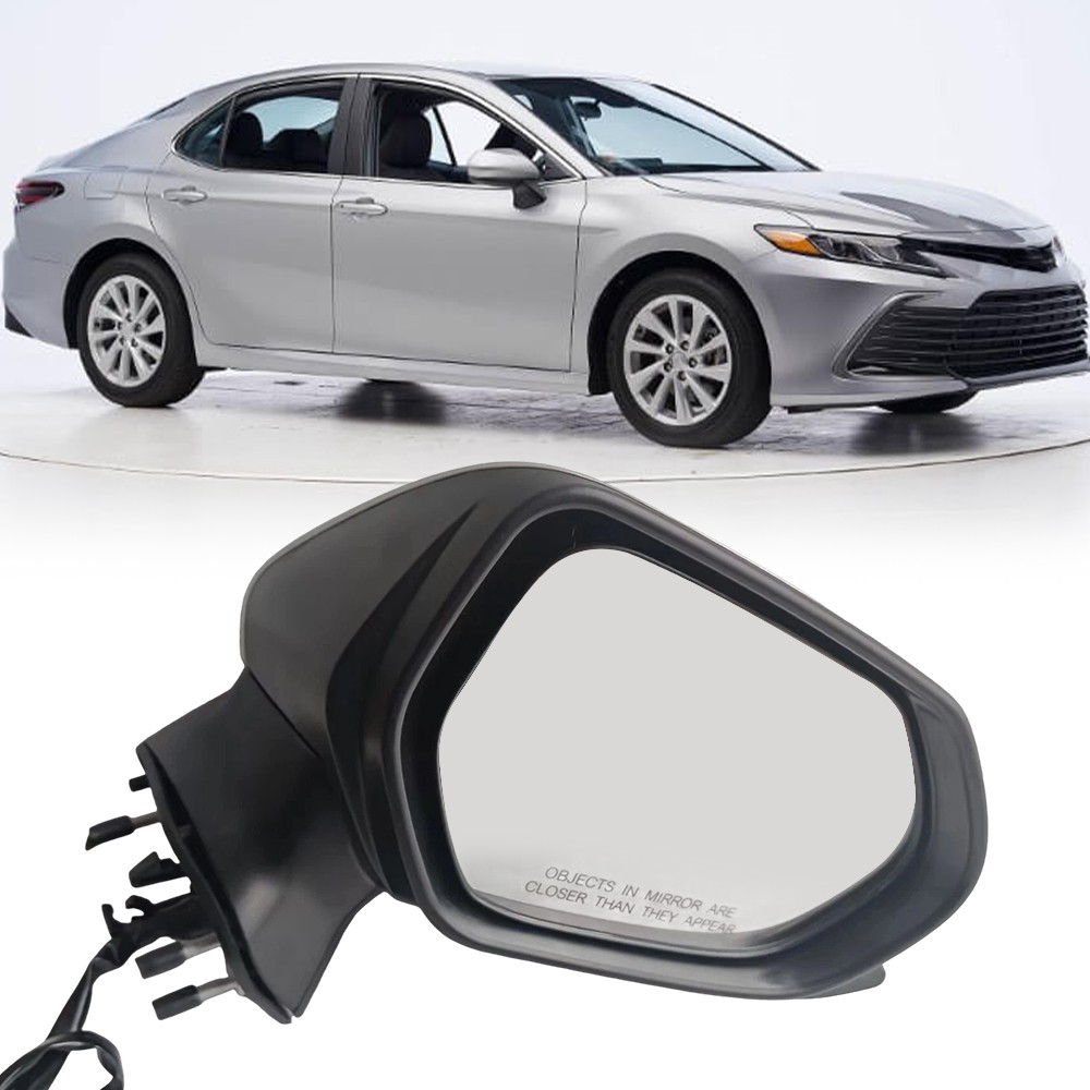 Sliver Passenger Right Side Mirror For 2018-2024 Toyota CAMRY 3Pin